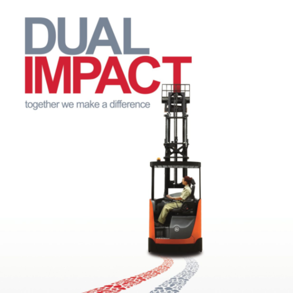 Toyota Material Handling Europe Sustainability Report 2015 - Dual Impact, Together We Make a Difference
